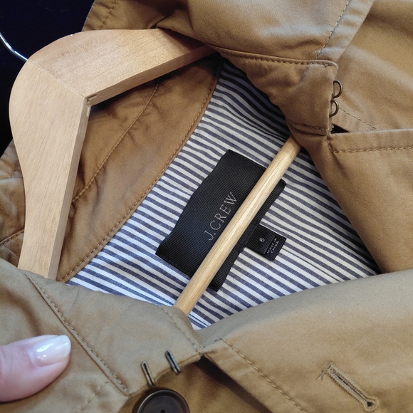 J CREW CLASSIC TRENCH COAT - Picture 9 of 11